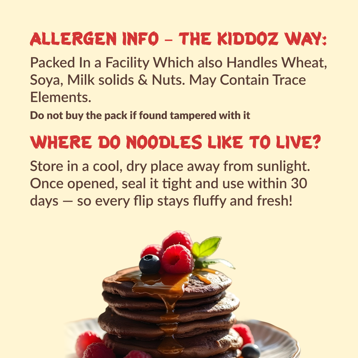 Multi Millet Pancake Mix – Chocolate (300g)